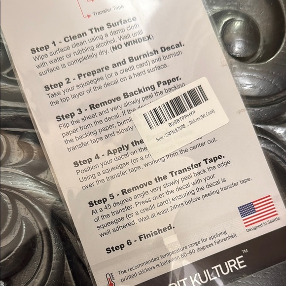 Black Mount Cook Vinyl Decal - Picture 6 of 6